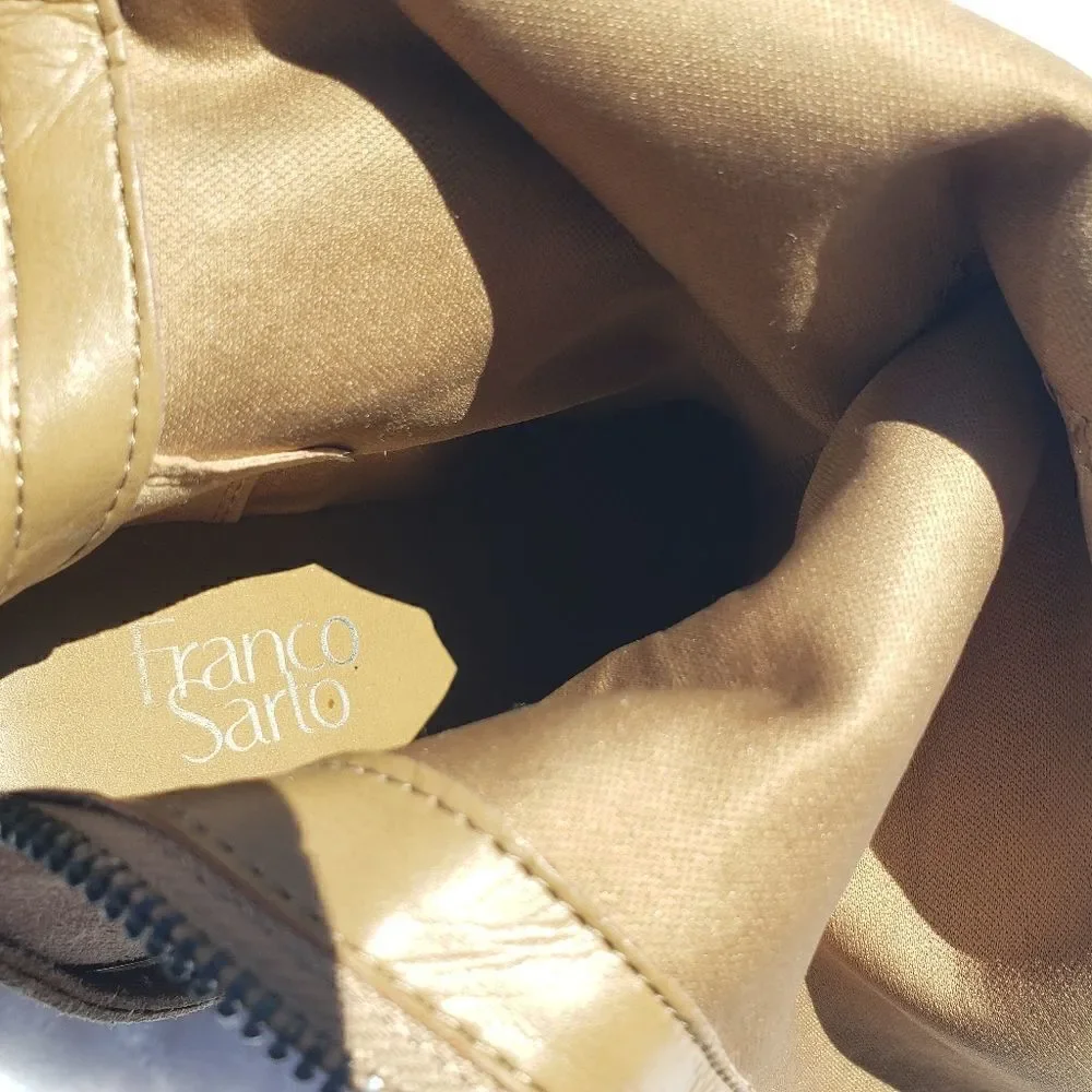 Franco Sarto size 6.5 tan riding boot